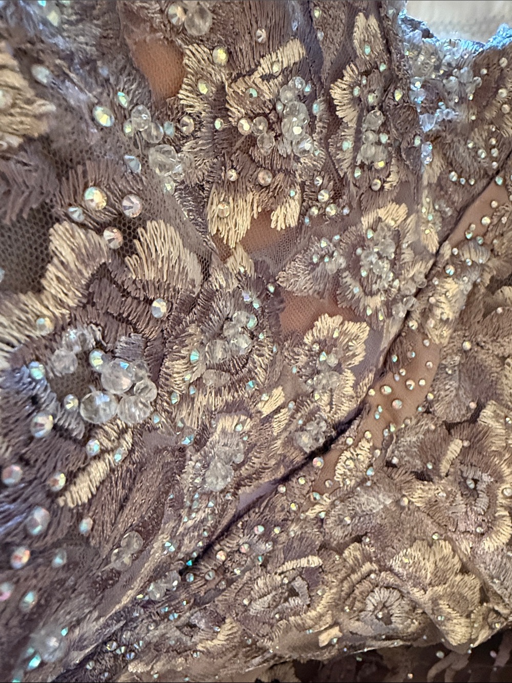 MAC DUGGAL
Light Purple Embellished Floral Cap Sleeve A Line Gown - Picture 14 of 15